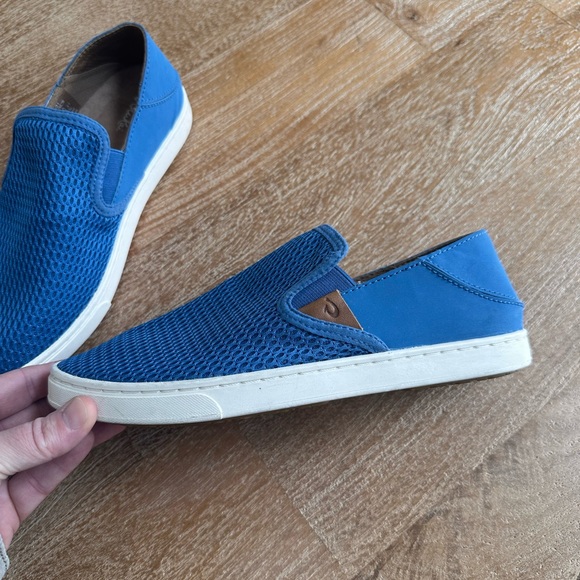 Olukai Pehuea Slip-On Sneaker Blue Women's 7 - Picture 3 of 6